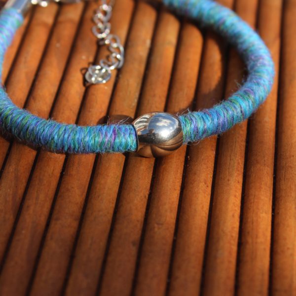 ethical alpaca bracelet gift yarn