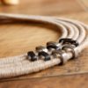 ethical alpaca necklace gift yarn