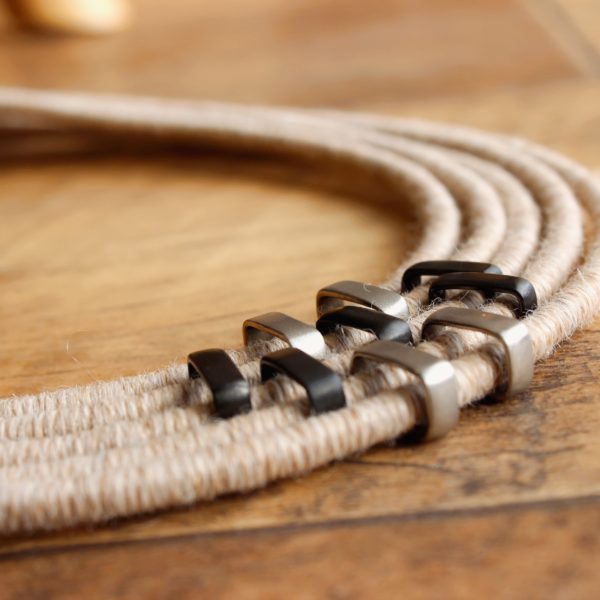 ethical alpaca necklace gift yarn