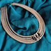 ethical alpaca necklace gift yarn
