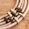 ethical alpaca necklace gift yarn