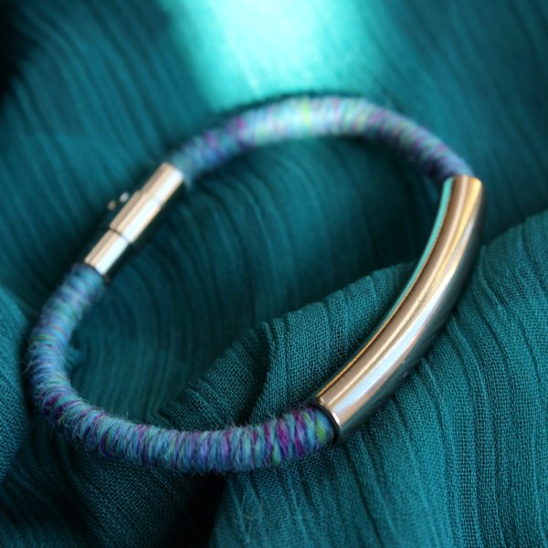 alpaca ethical bracelet gift yarn