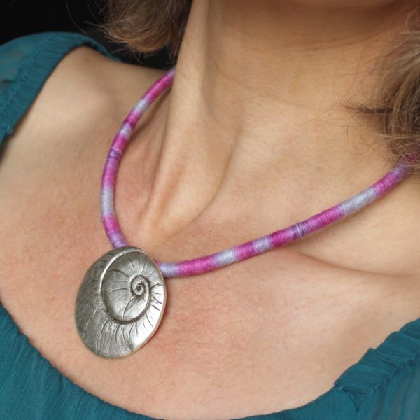 ethical alpaca necklace gift yarn