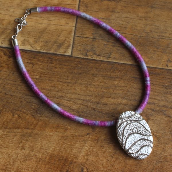 ethical alpaca necklace gift yarn