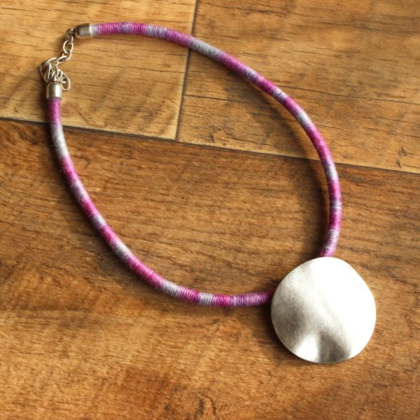 ethical alpaca necklace gift yarn