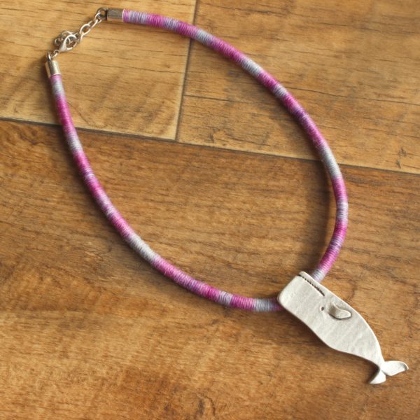 ethical alpaca necklace gift yarn