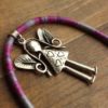 ethical alpaca necklace gift yarn