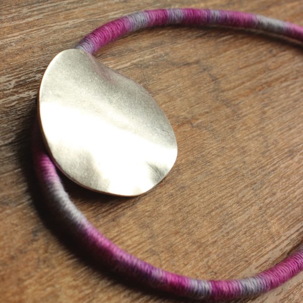 ethical alpaca necklace gift yarn