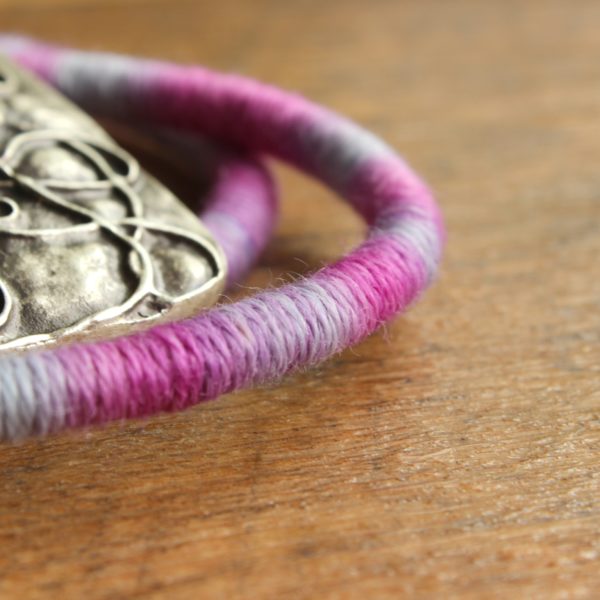 ethical alpaca necklace gift yarn