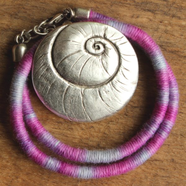 ethical alpaca necklace gift yarn