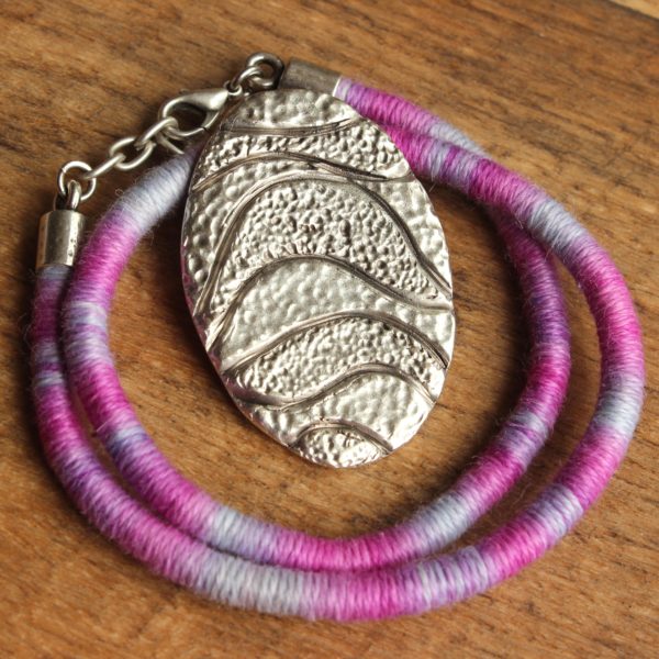 ethical alpaca necklace gift yarn