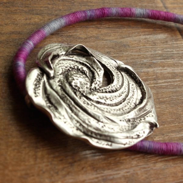 ethical alpaca necklace gift yarn