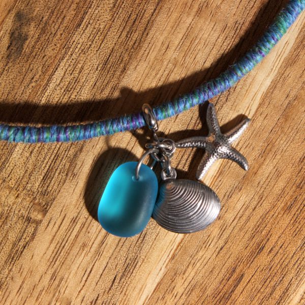 ethical alpaca necklace gift yarn