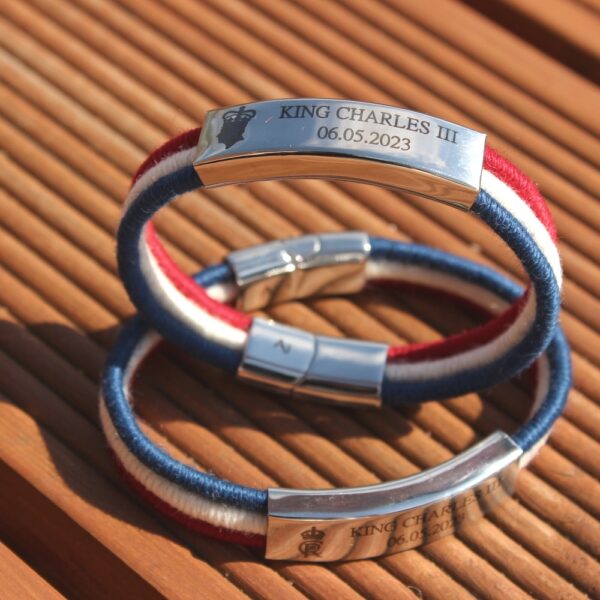 King Charles III alpaca bracelet
