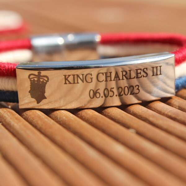 King Charles III alpaca bracelet