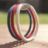 King Charles III alpaca bracelet wide