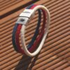 King Charles III alpaca bracelet wide