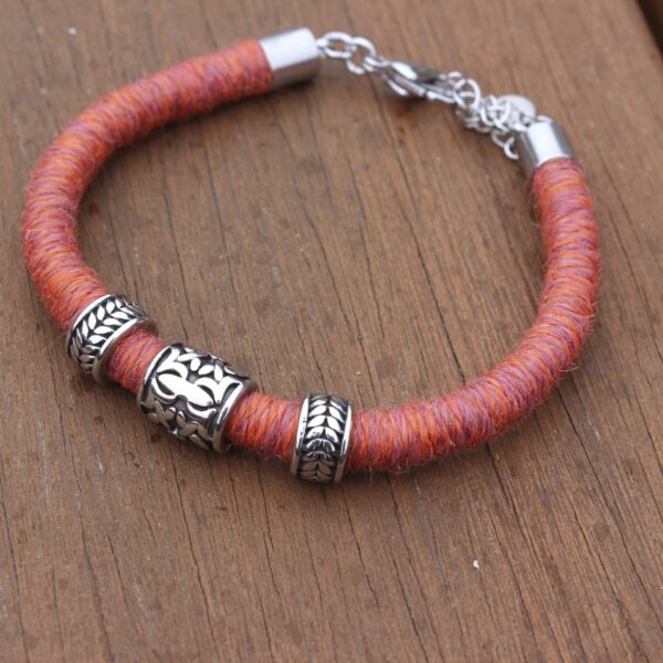 ethical baby alpaca bracelet made in the uk