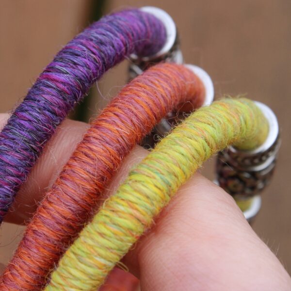 ethical baby alpaca bracelet made in the uk