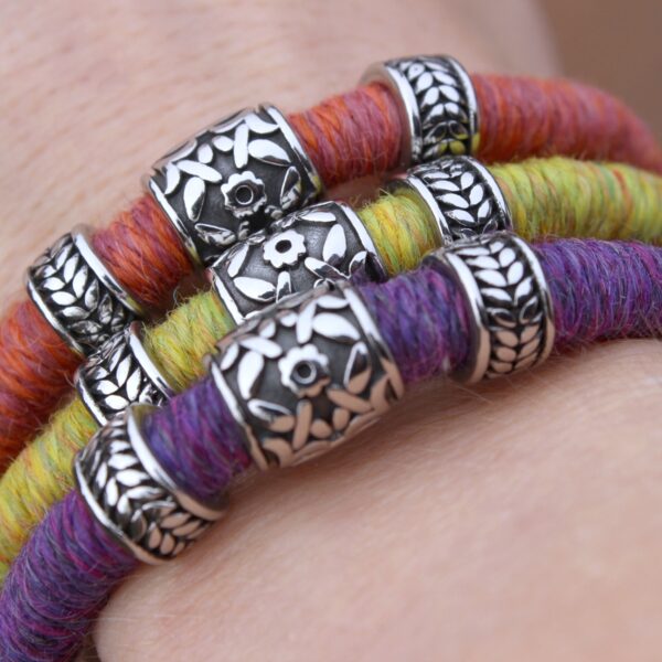 ethical baby alpaca bracelet made in the uk