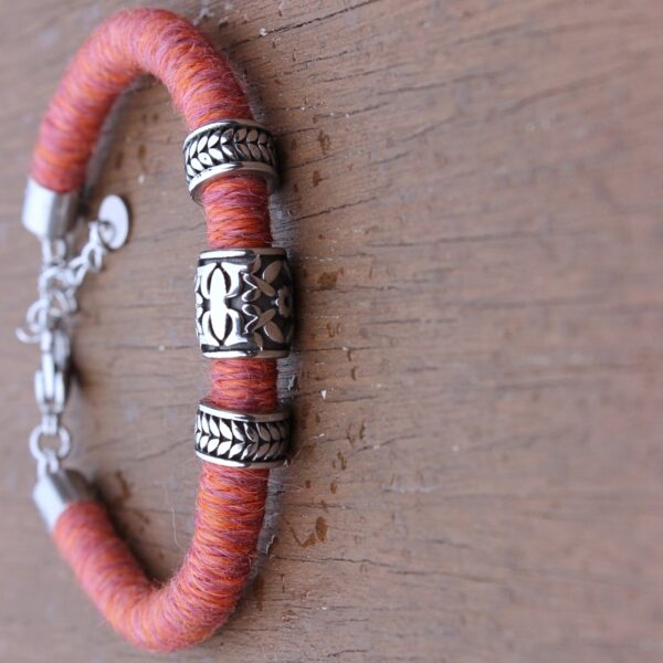 ethical baby alpaca bracelet made in the uk