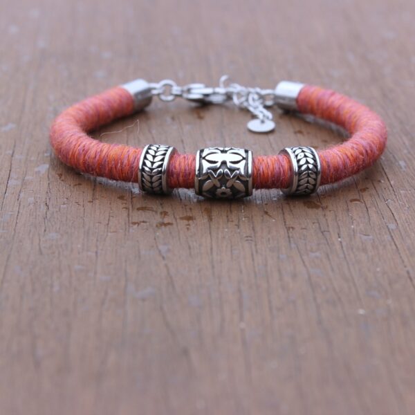 ethical baby alpaca bracelet made in the uk