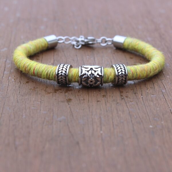 ethical baby alpaca bracelet made in the uk