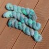 British hand-dyed 100% baby alpaca yarn | DK | Turquoise Fantasy - Image 2